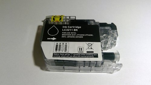 LC-3211BK Tinte schwarz kompatibel zu Brother LC3211BK 200 Seiten