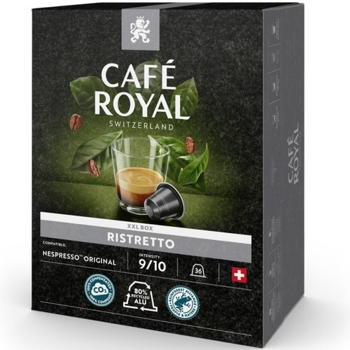 CAFE ROYAL Kaffeekapseln Alu 10172798 Ristretto 36 Stk.