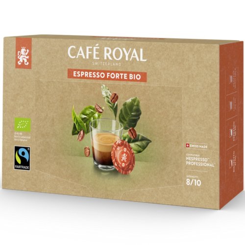 CAFE ROYAL Professional Pads Bio 10188447 Espresso Forte 50 Stk